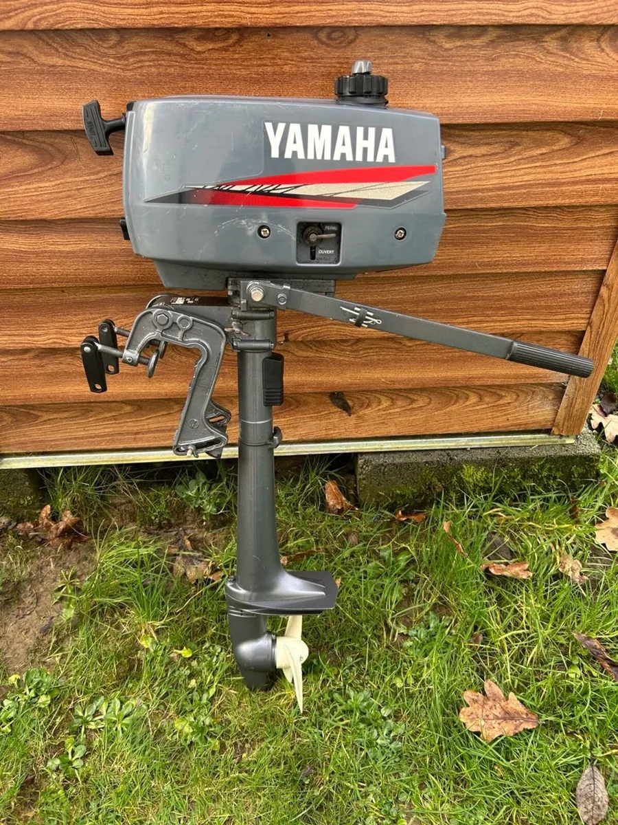 Yamaha 2 hp 2 stroke outboard engine - Image 2
