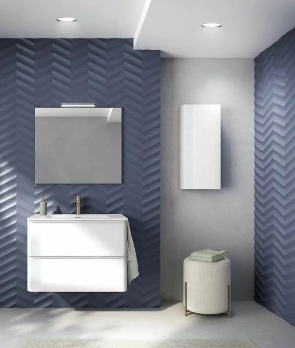 Bathroom Vanity (White, 60cm) - Image 2