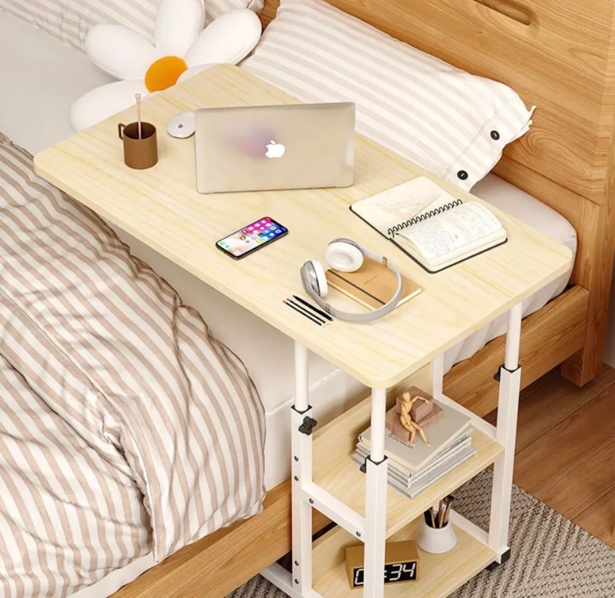 Over bed Desk Table Height Adjustable NEW - Image 2