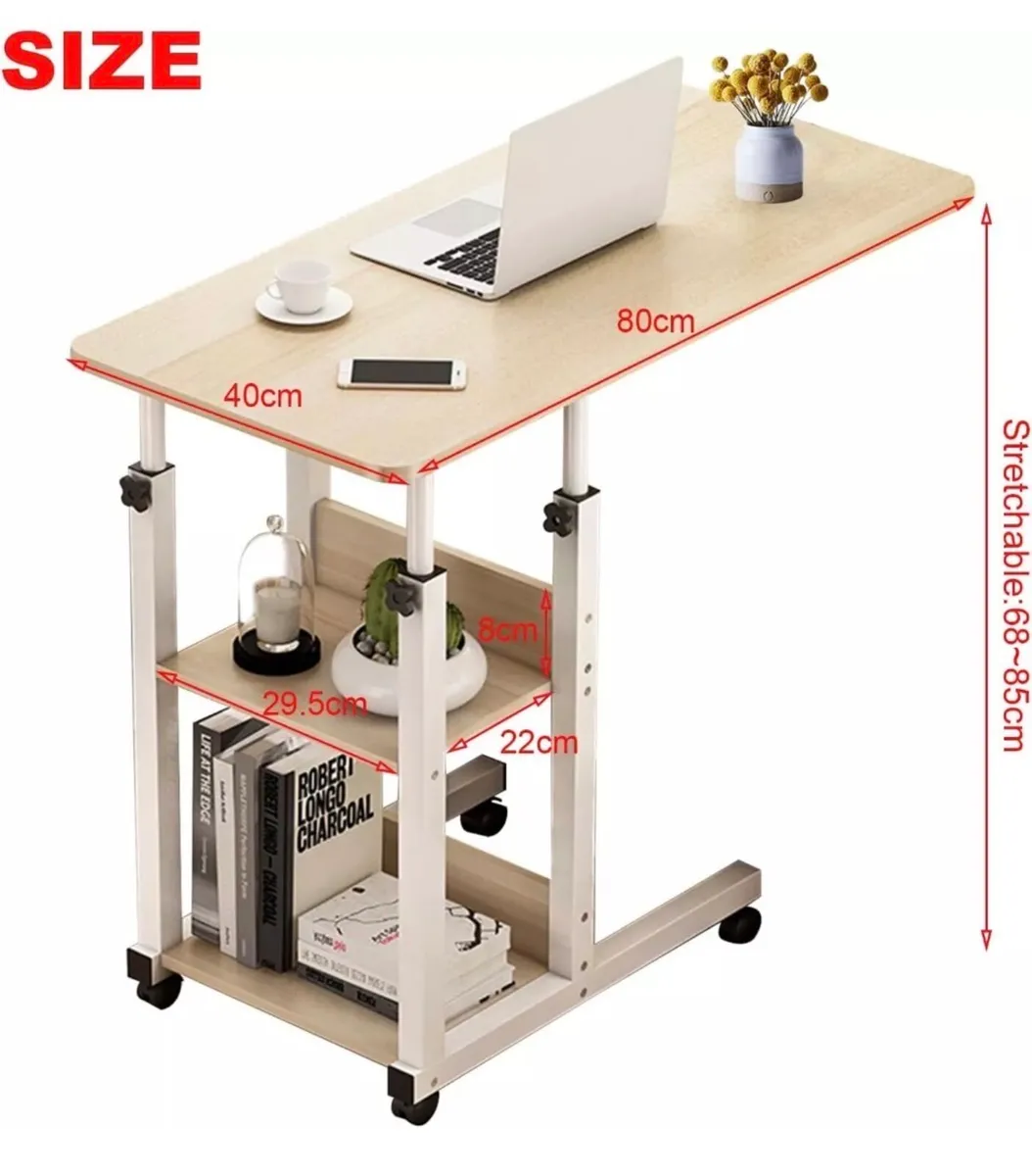 Over bed Desk Table Height Adjustable NEW - Image 3