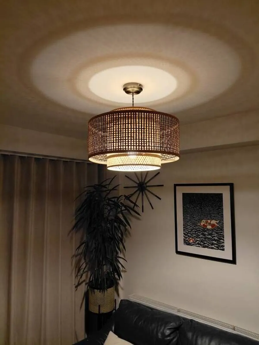 Good & Mojo Bamboo Pendant Light - Image 1