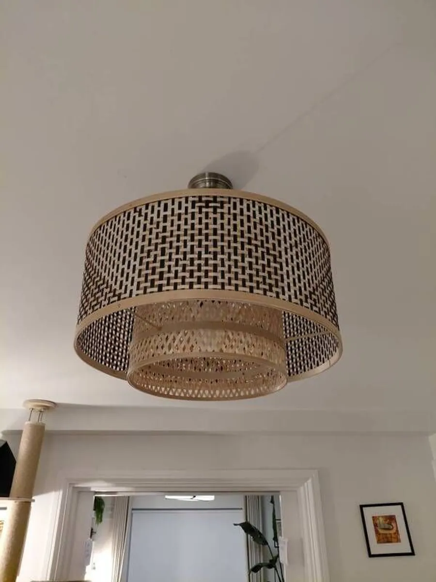 Good & Mojo Bamboo Pendant Light - Image 2