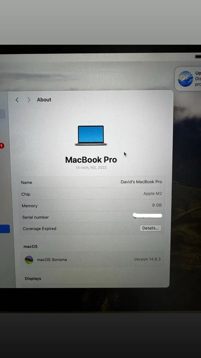 MacBook Pro 13” M2 - Image 4