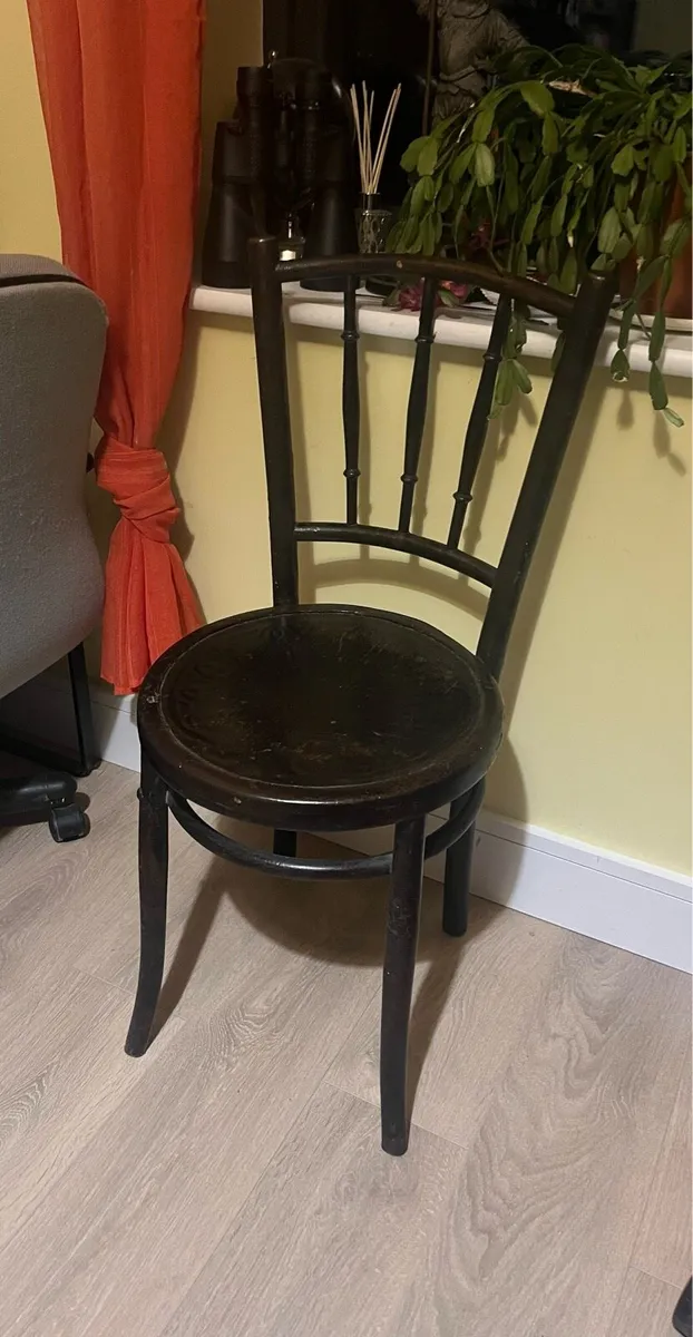 Antique Bentwood Cafe Chair - Image 1
