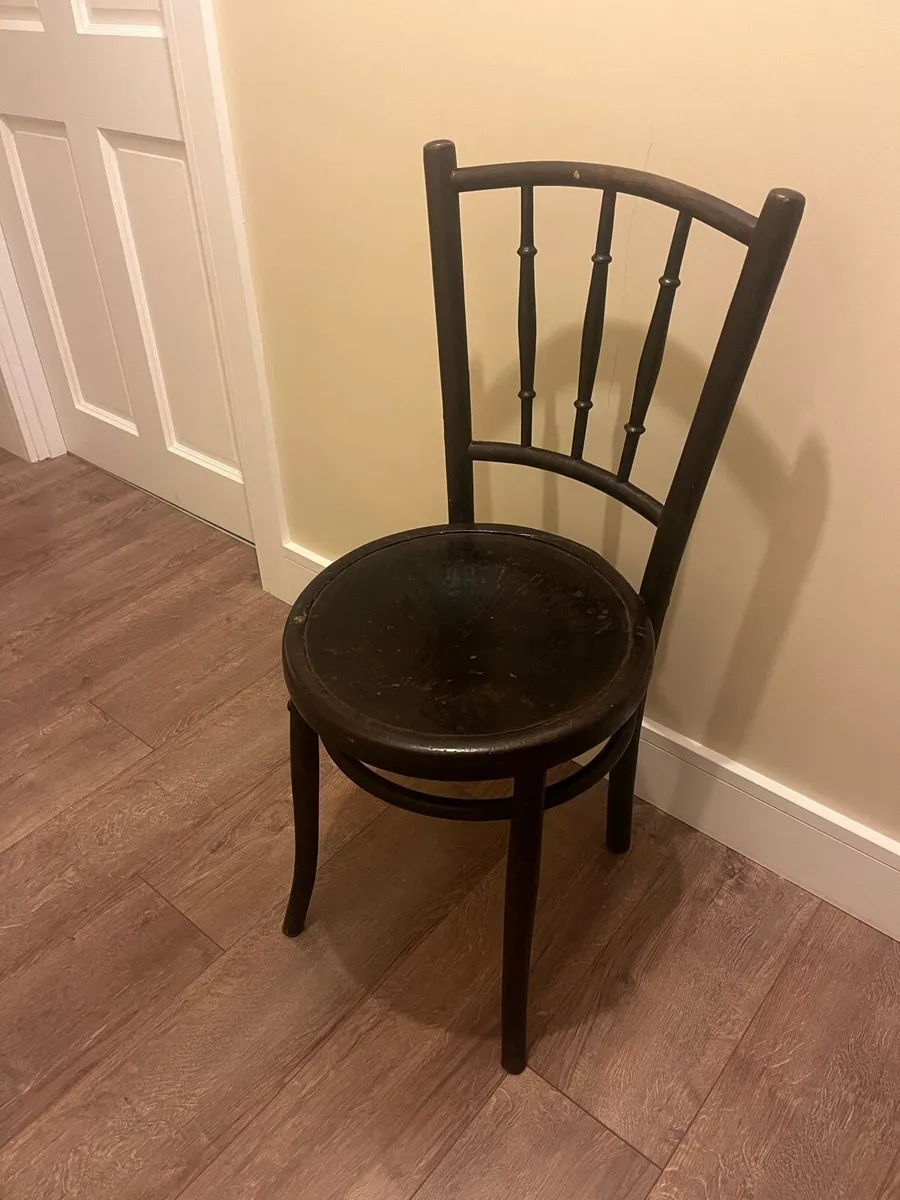 Antique Bentwood Cafe Chair - Image 3