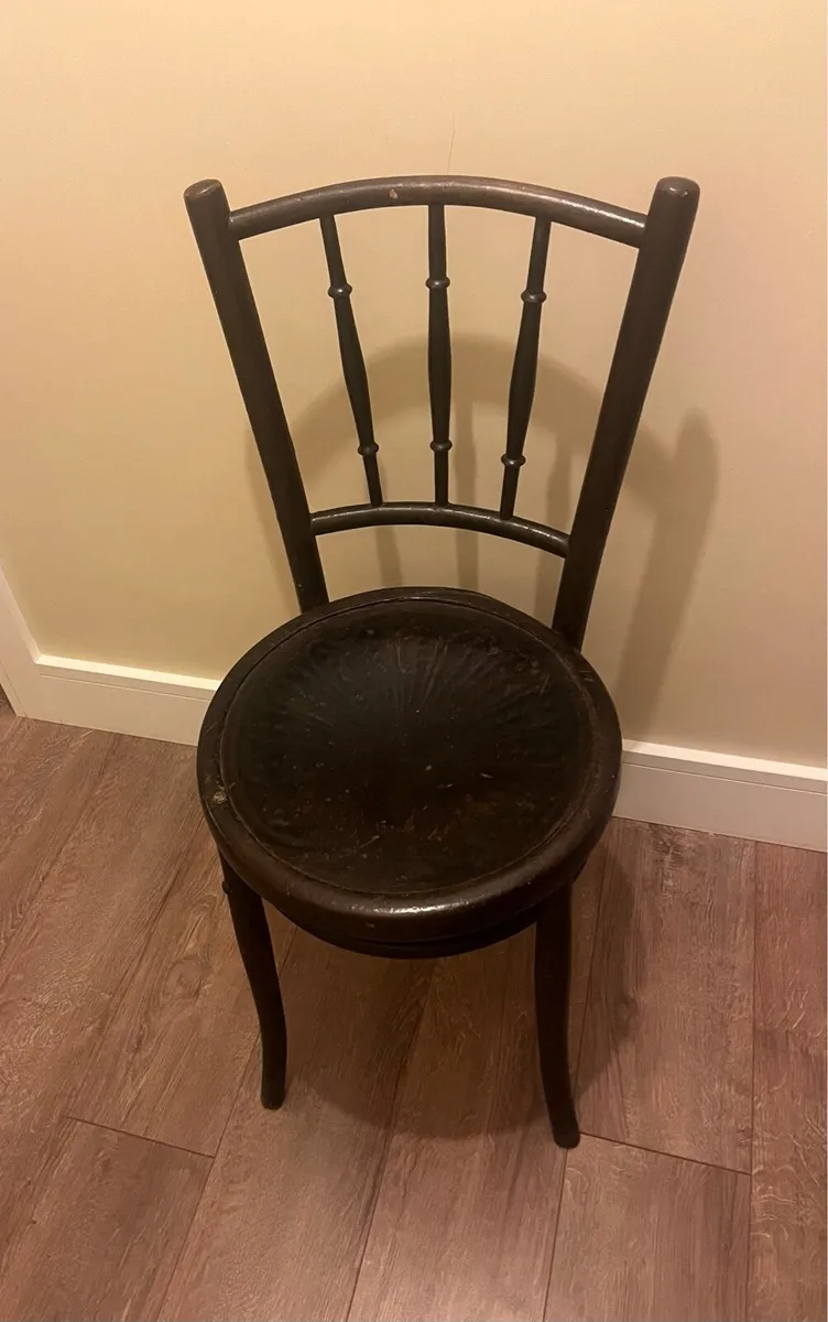 Antique Bentwood Cafe Chair - Image 4