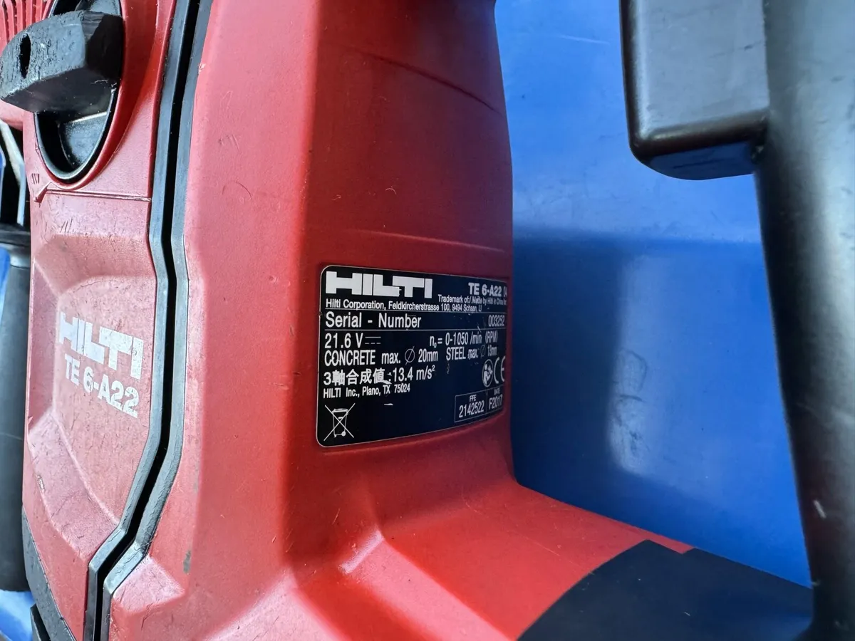 Hilti Te6 A22 - Image 3