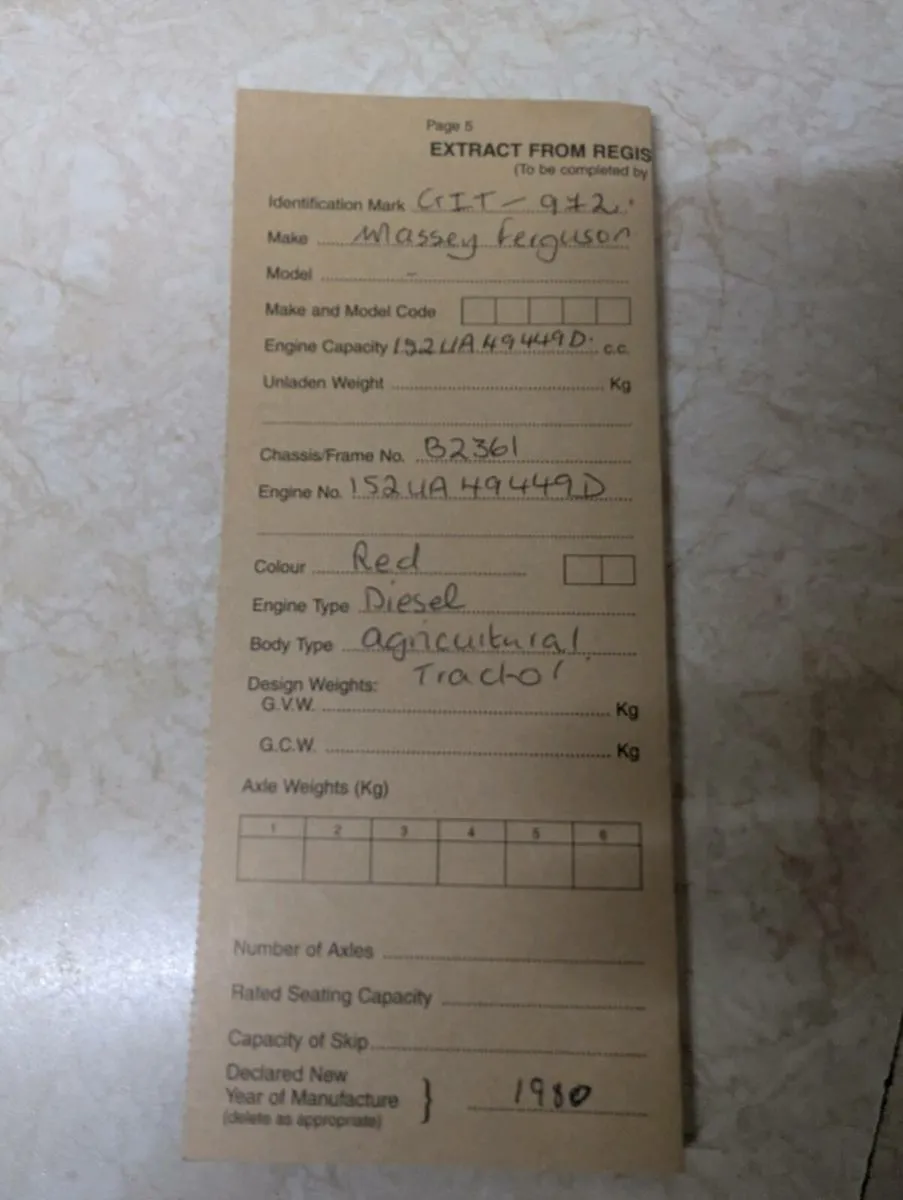 Massey Ferguson 135 - Image 3