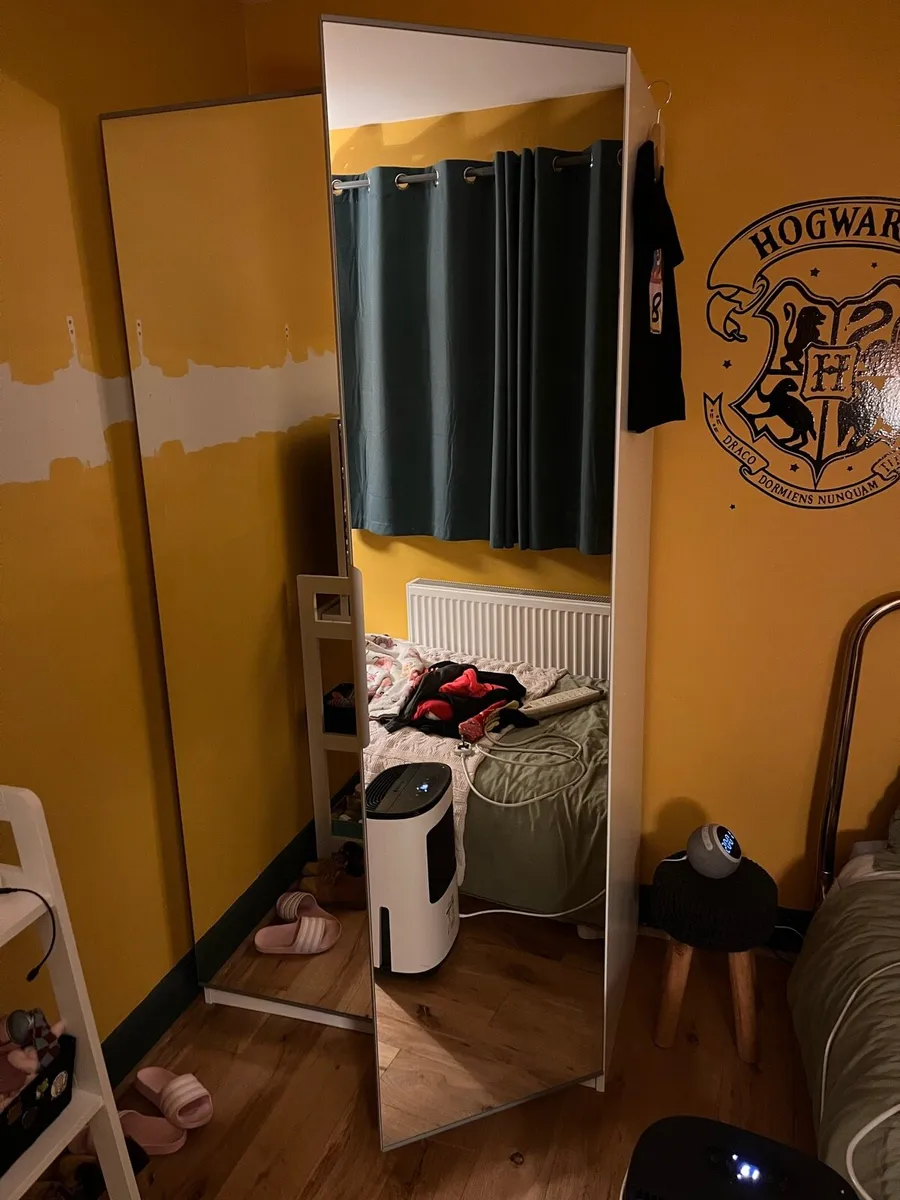 Pax unit mirror wardrobe door - Image 2