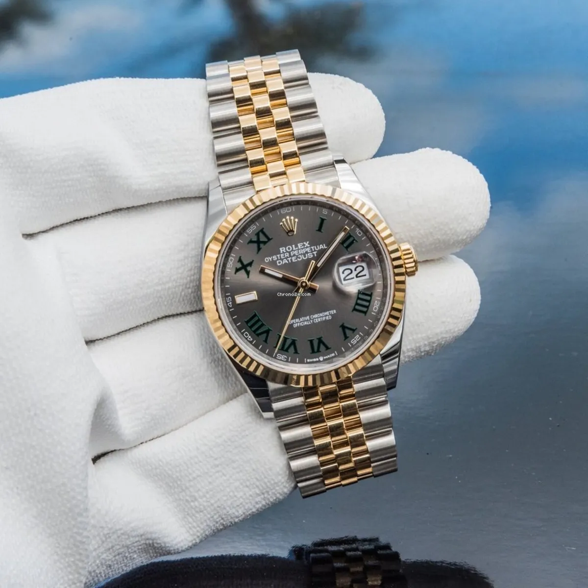 Rolex Datejust 36 Wimbledon - Image 1