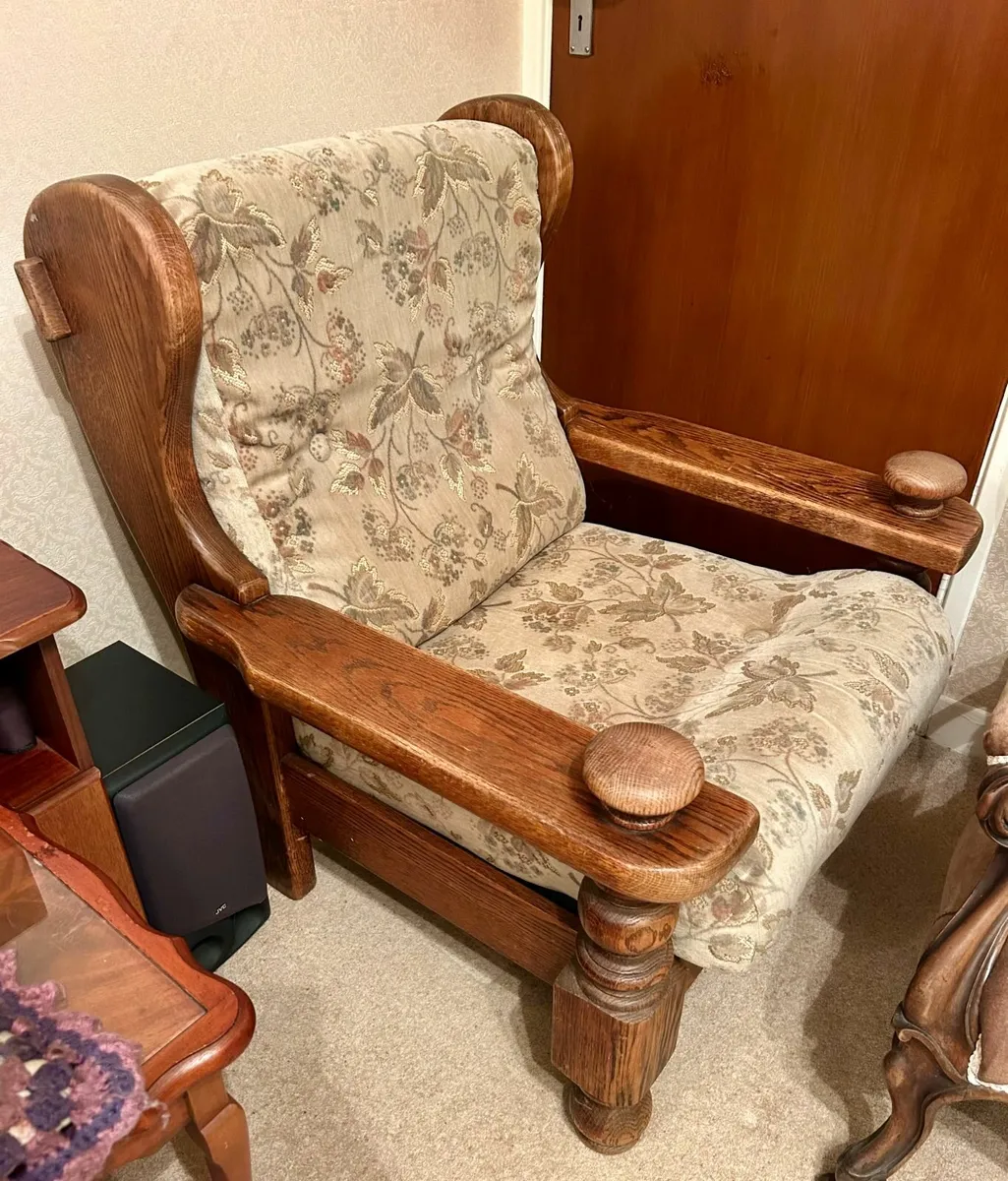 Couch and Armchair - Image 1