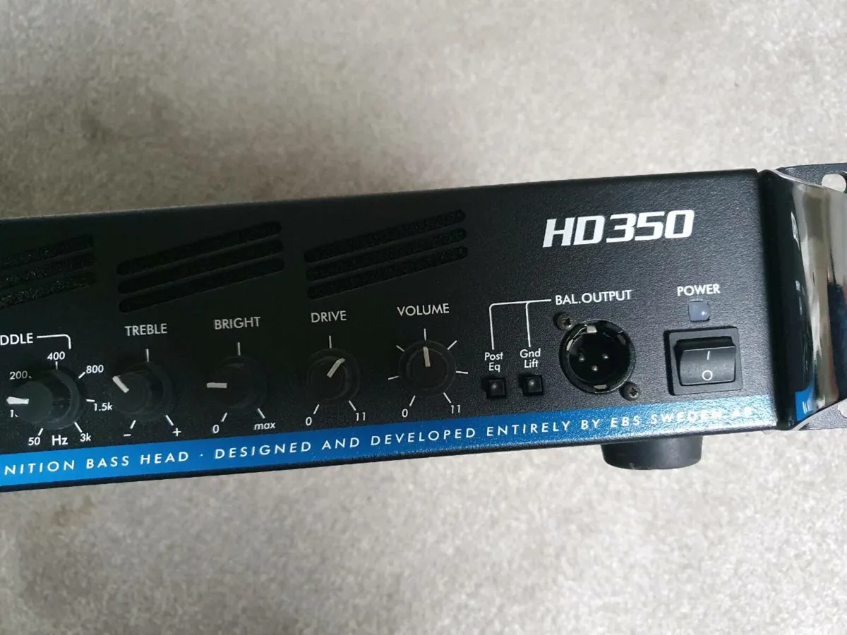 EBS HD350 Bass Amp - Image 3