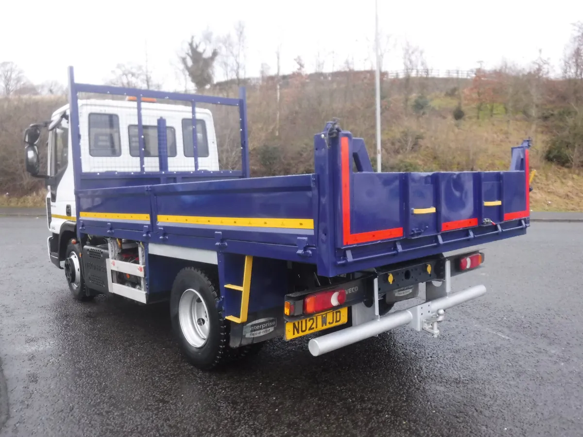 2021 Iveco 75-160 7500kg D.D.S  tipper 32,000 mile - Image 3