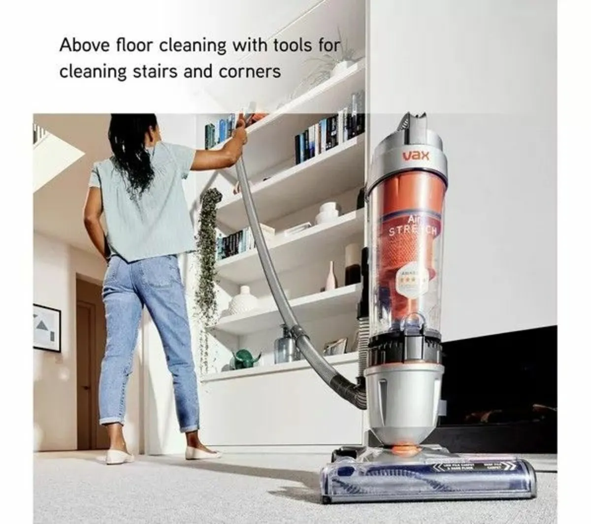 VAX Air Stretch Upright Bagless Vacuum Cleaner - Image 4