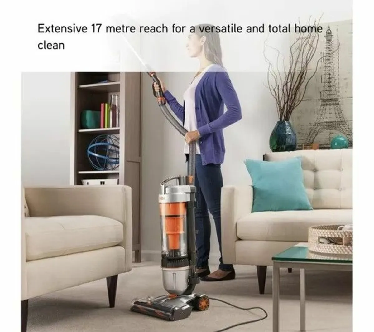 VAX Air Stretch Upright Bagless Vacuum Cleaner - Image 3