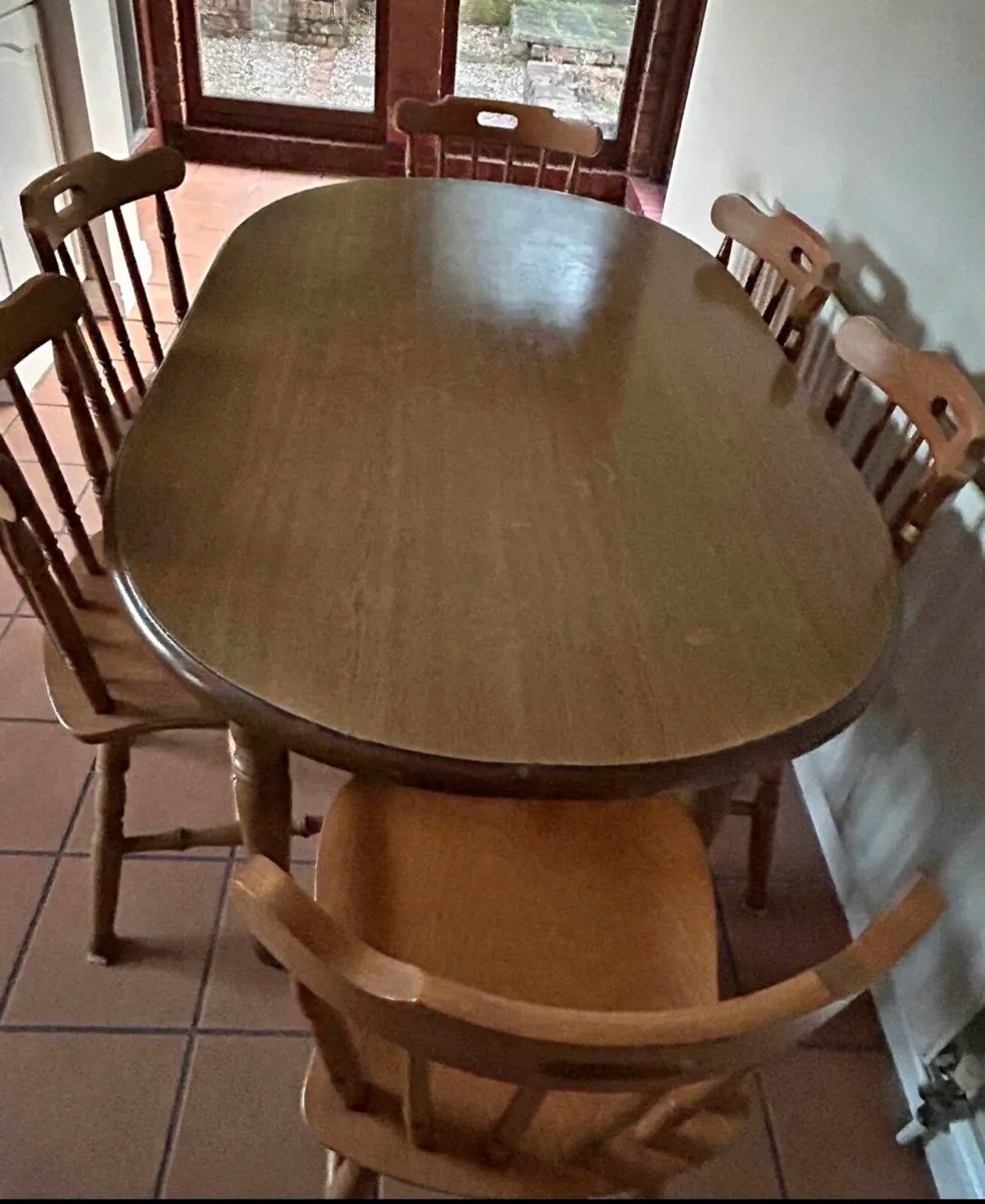 Very Sturdy 5Ft Wooden Kitchen Dining Table