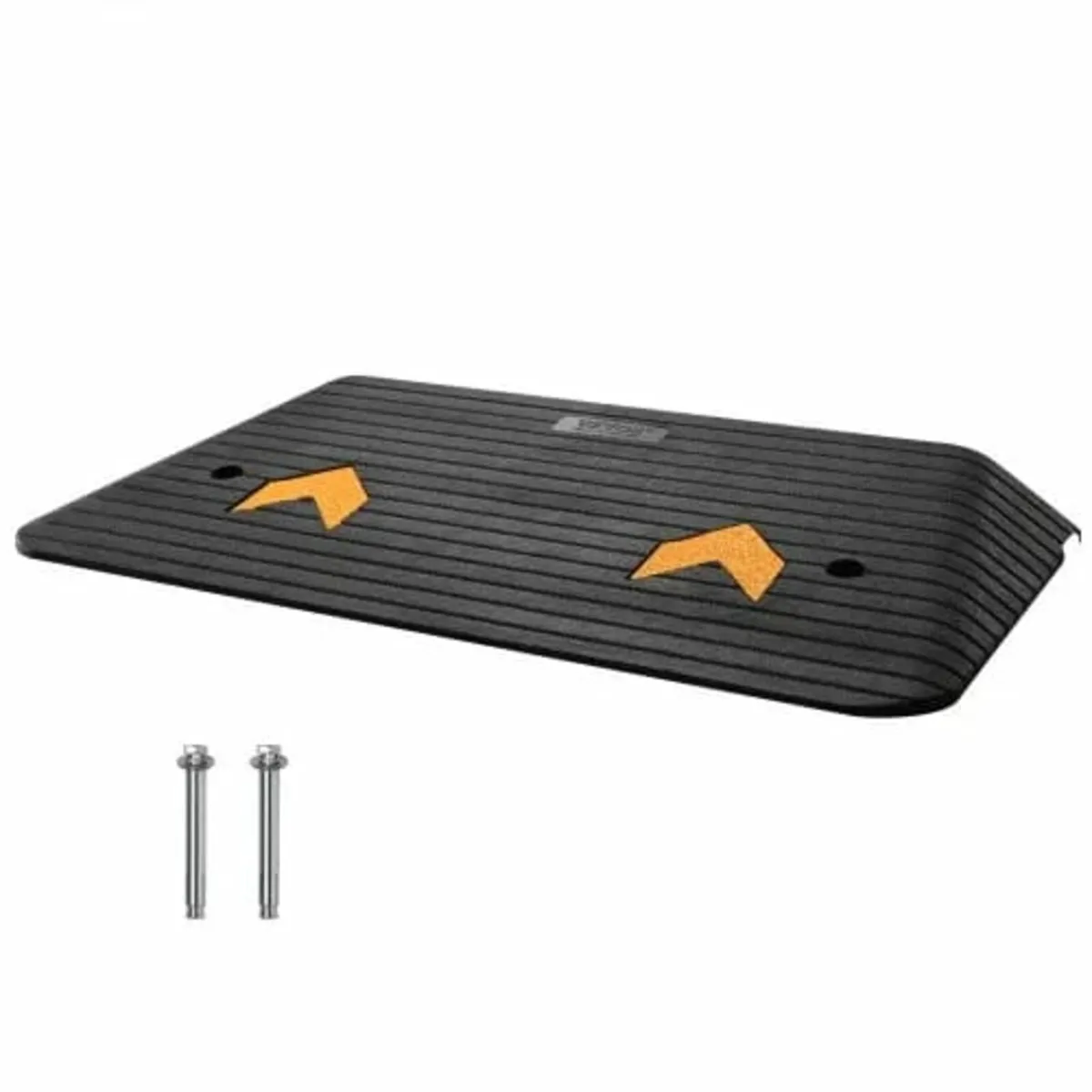 Upgraded Rubber Threshold Ramp, 3" Rise Door Ramp - Image 1