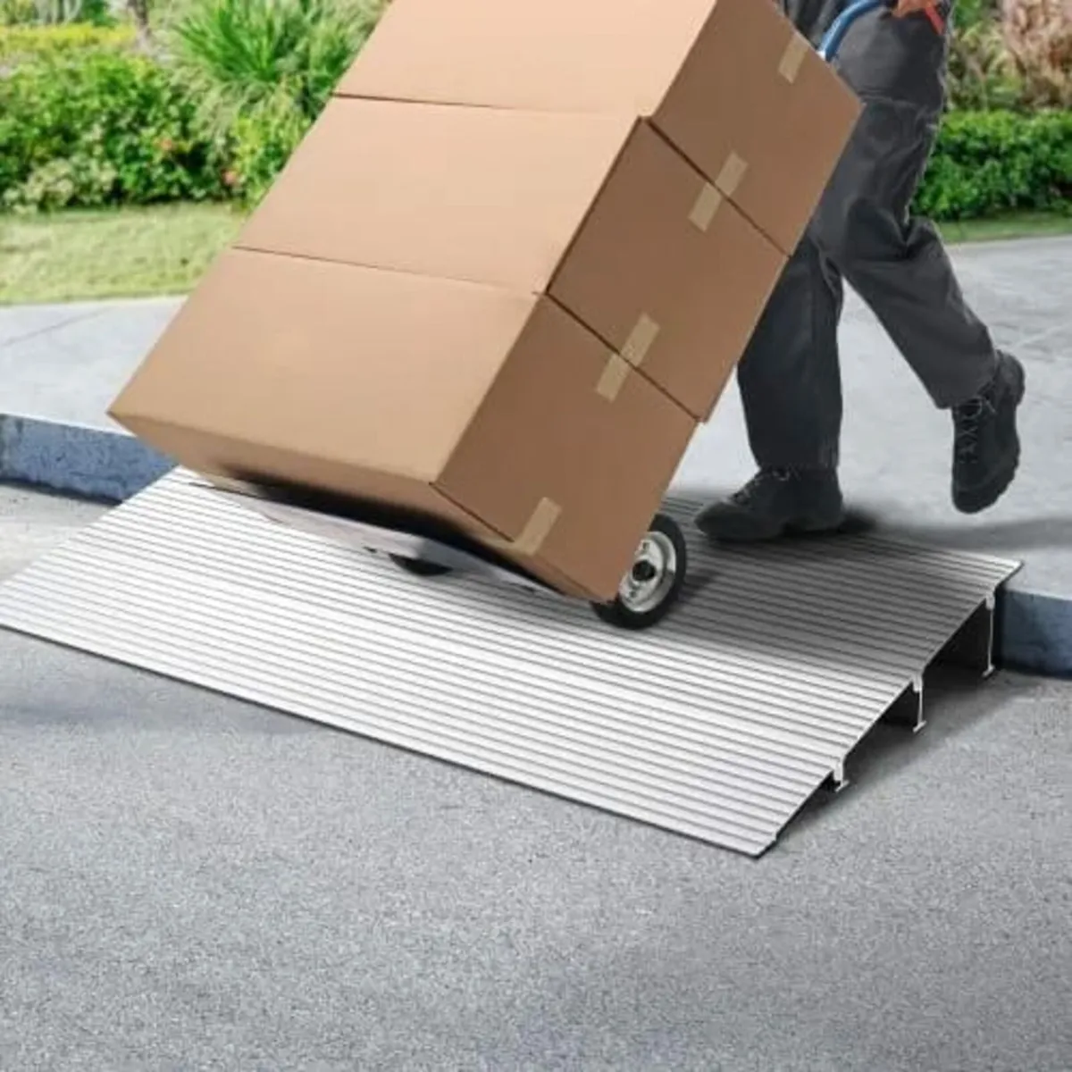 Door Threshold Ramp, 3" Rise, 800 lbs Load Capacit - Image 4