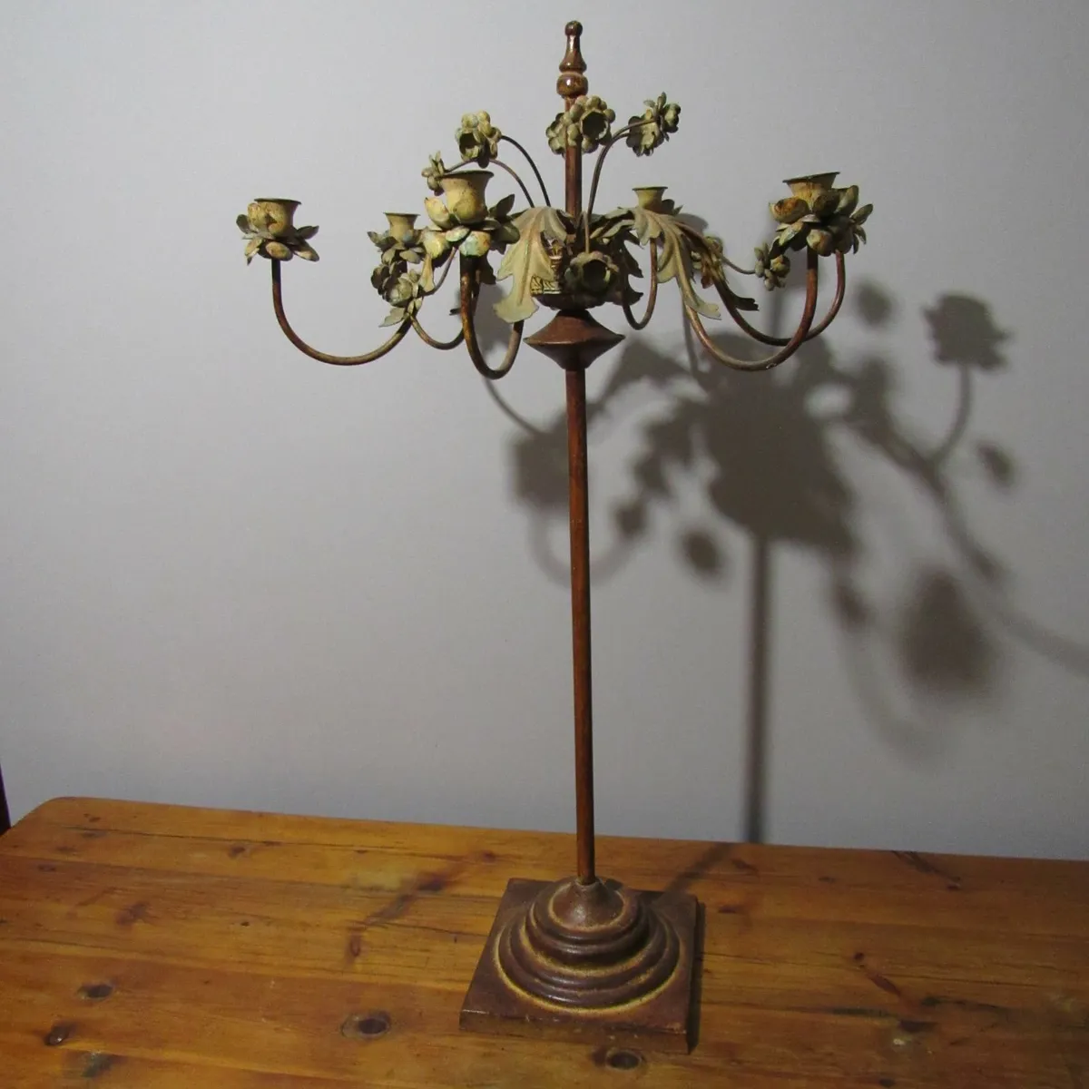 Unique Adjustable Metal Candelabra – 3 Heights - Image 2