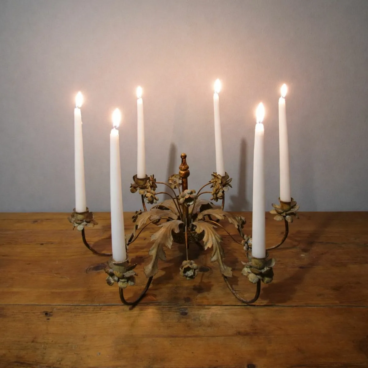 Unique Adjustable Metal Candelabra – 3 Heights - Image 3