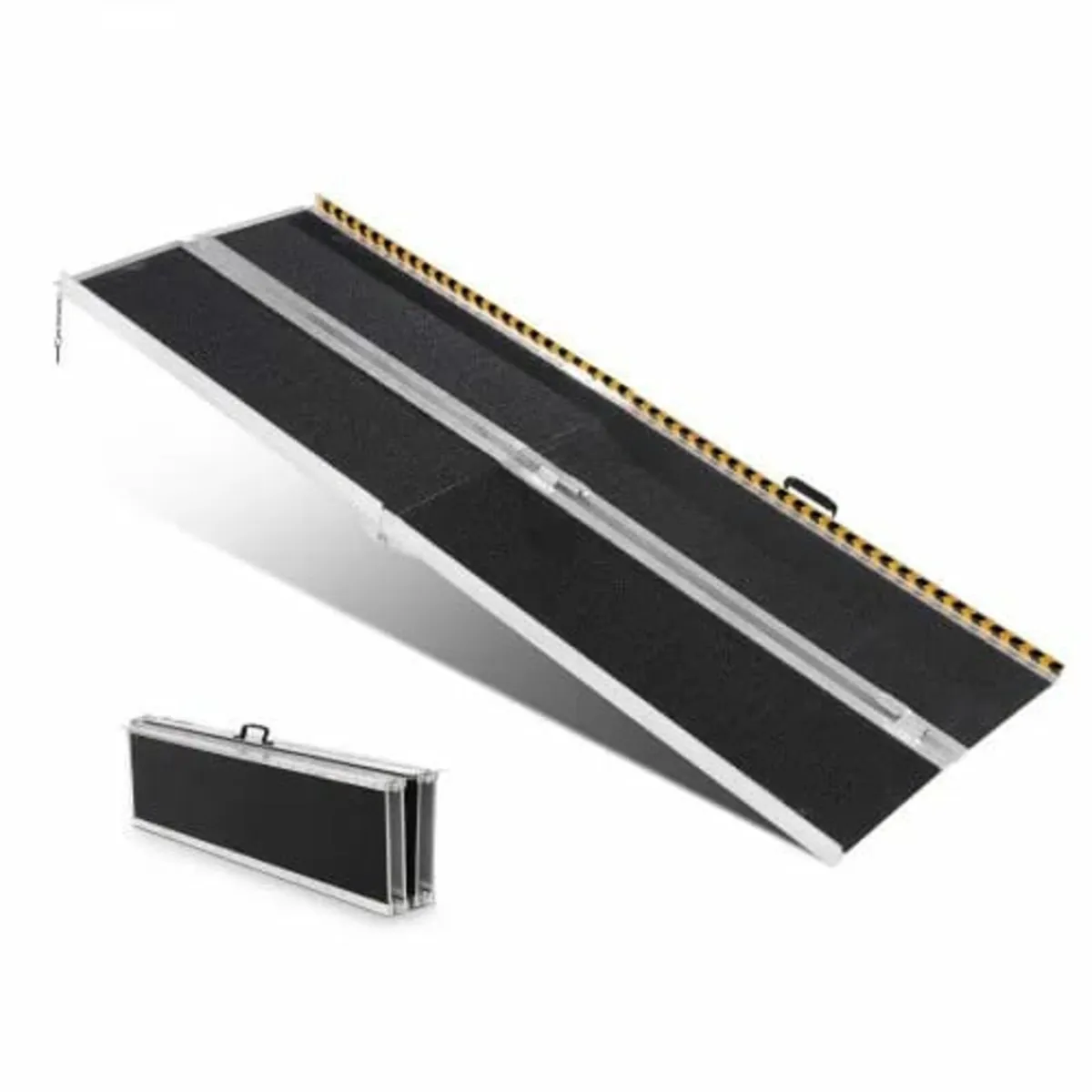Portable Wheelchair Ramp, 7 ft 800 lbs Capacity, N - Image 1