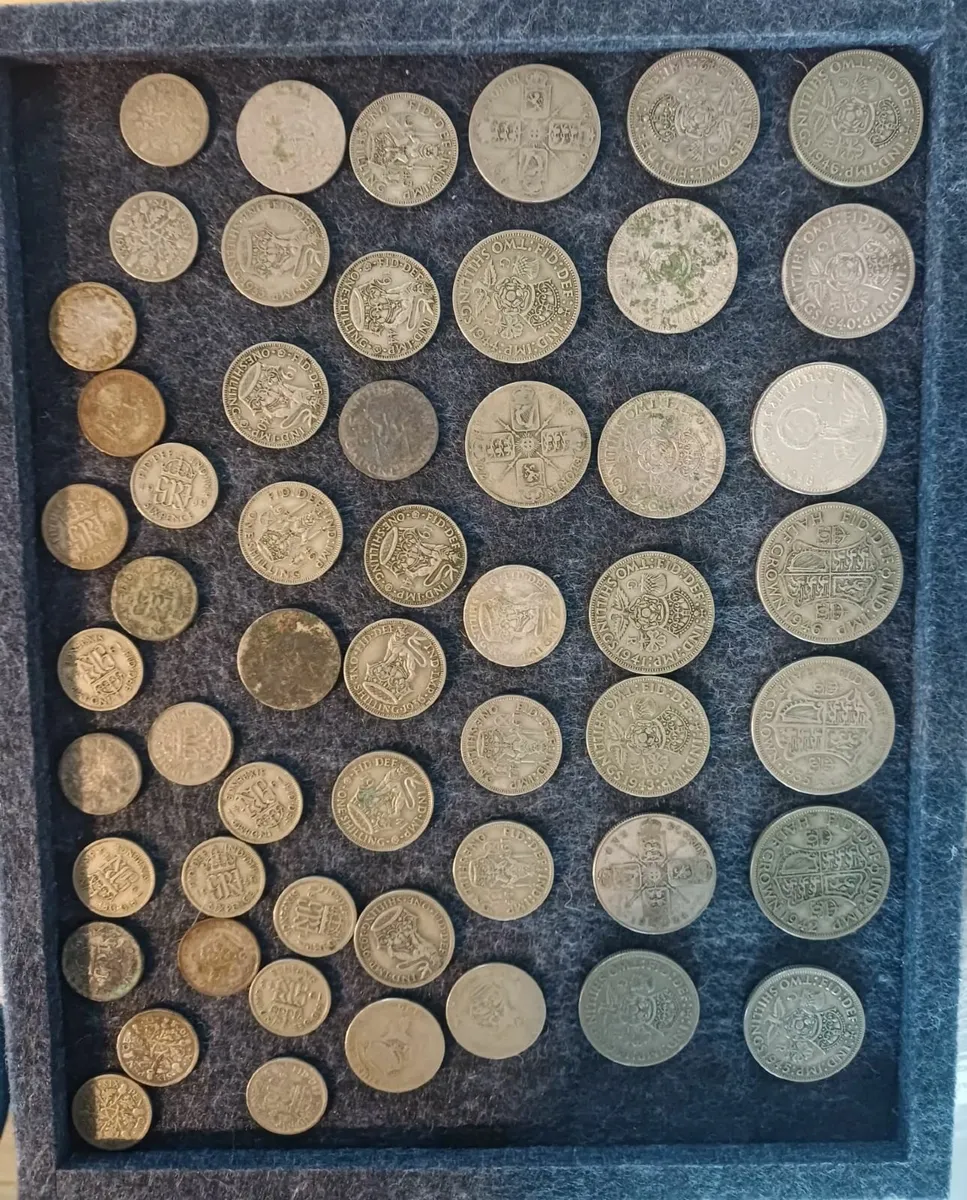 English Silver Coins - Image 2