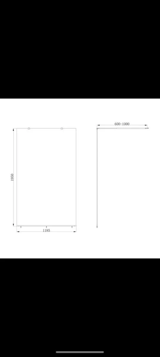 Shower panel wet room - Image 3
