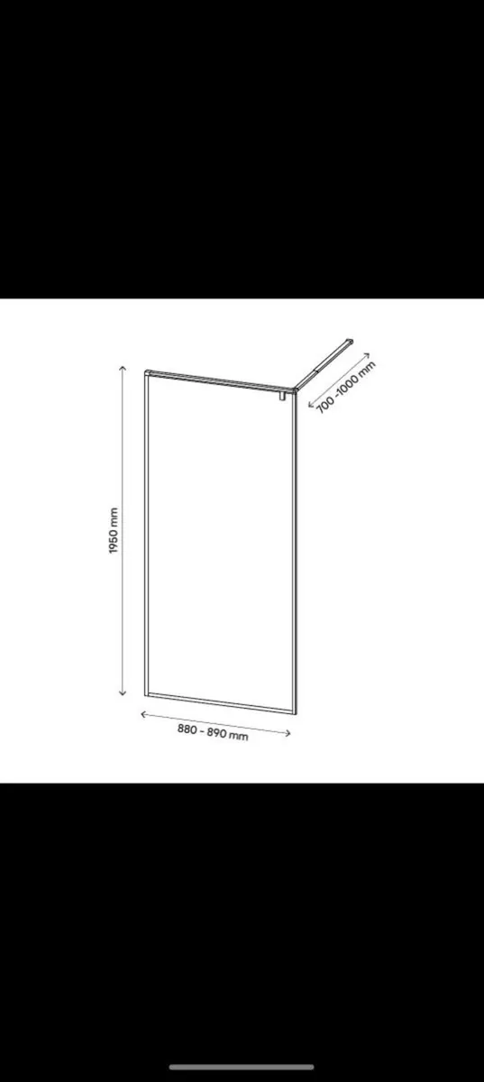Shower panel wet room - Image 2