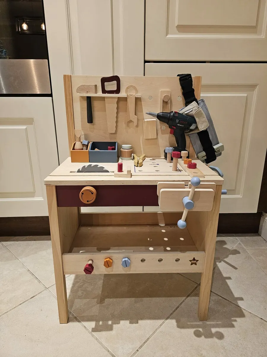 Kids concept wooden tool bench - Image 1