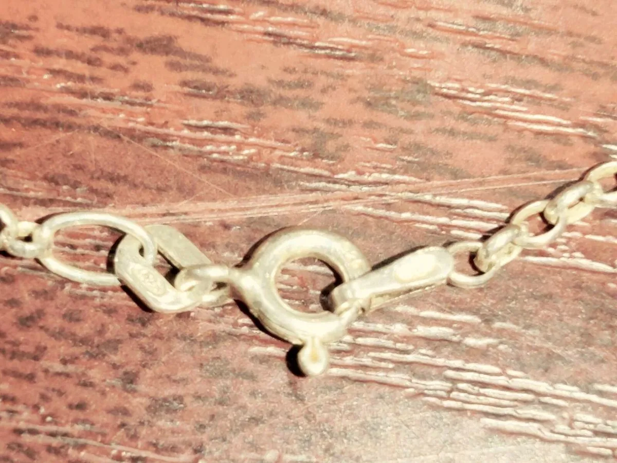 MATCHING PEARL, 925 Stud Earrings & 24"Necklace ! - Image 3