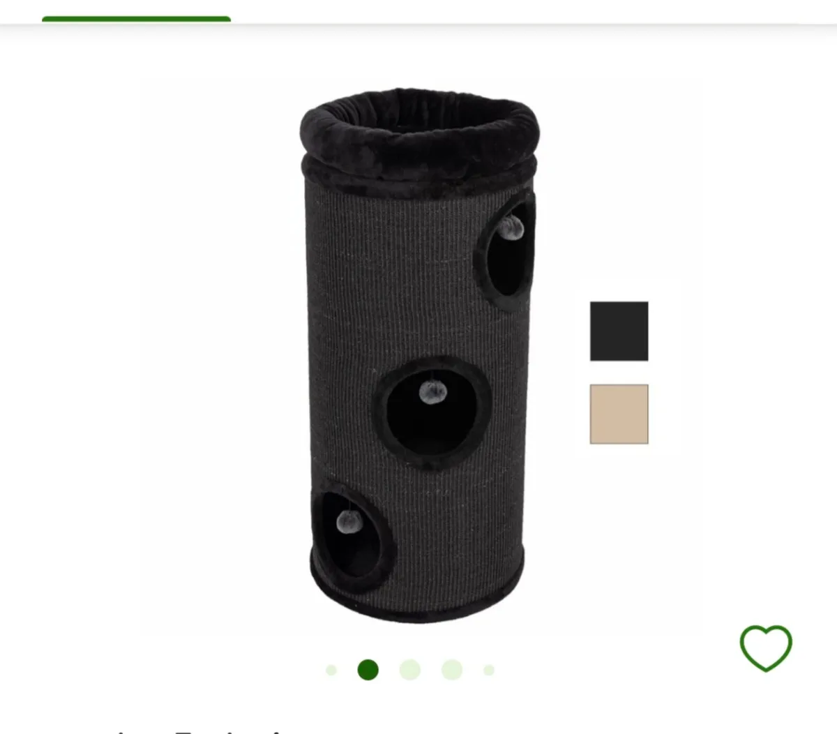 Cat barrel play toy - Image 1