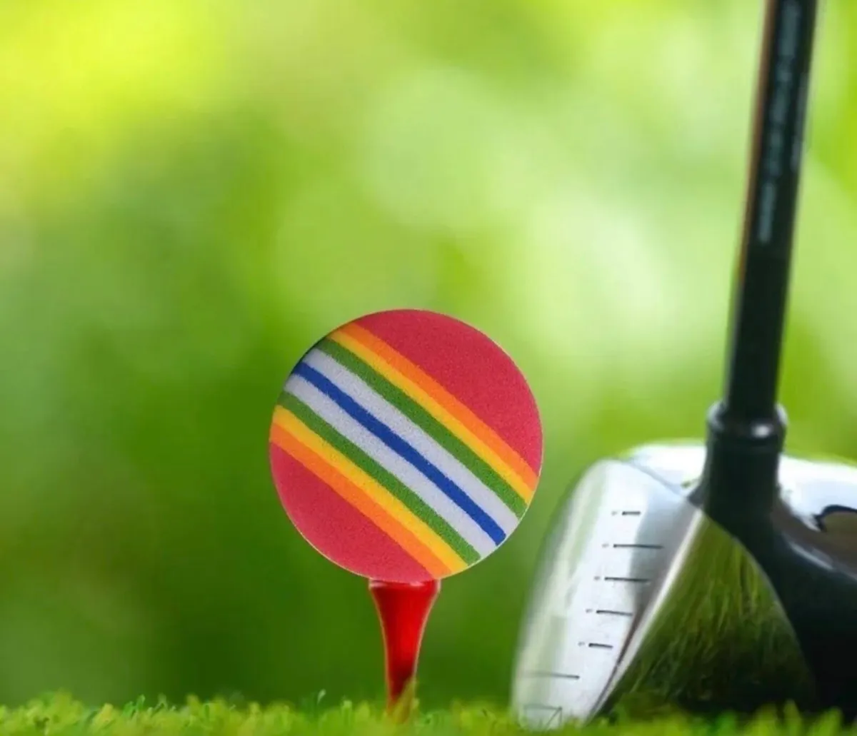 12 x Practice Soft Foam Golf Balls Indoor/Outdoor - Image 2