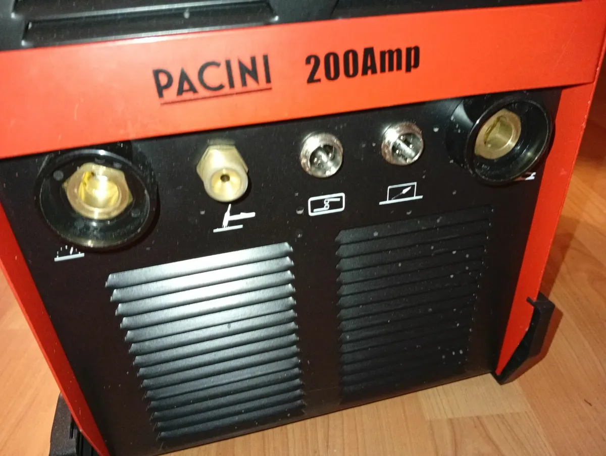 Pacini TIG / ARC Welder 200 amp NOS - Image 3