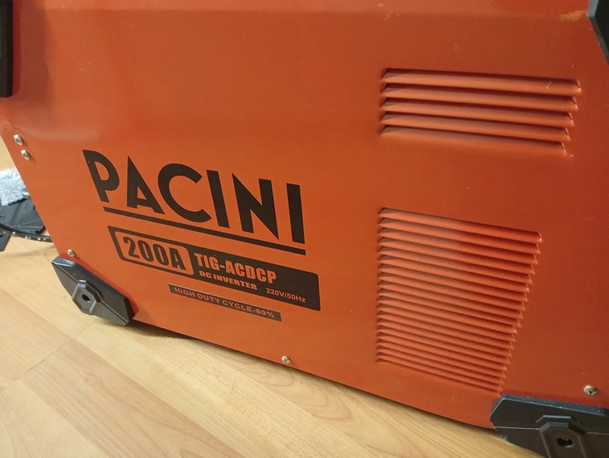 Pacini TIG / ARC Welder 200 amp NOS - Image 4