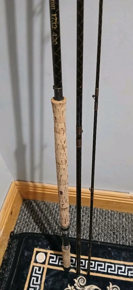 Shakespeare golden salmon fly rod - Image 2