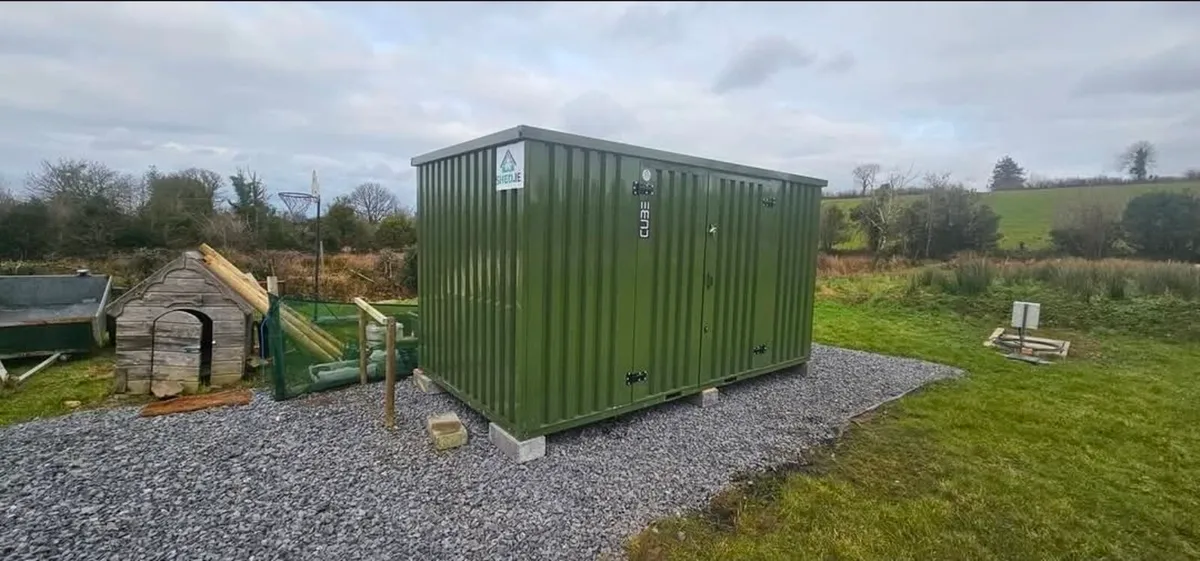 Steel shed, garden shed, storage, kiosk - Image 3
