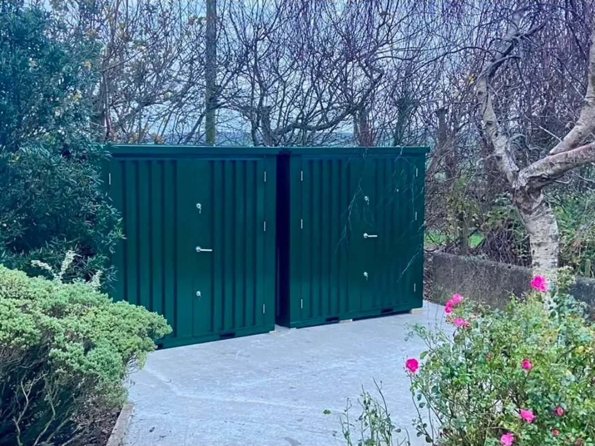 Steel shed, garden shed, storage, kiosk - Image 1