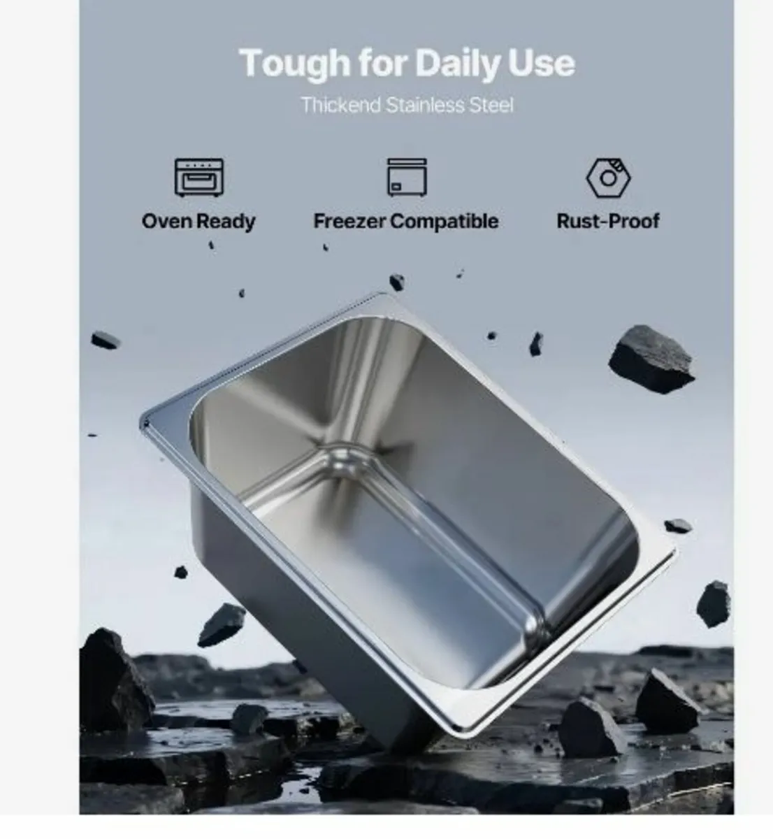 Stainless Steam Hotel Pans - Image 2