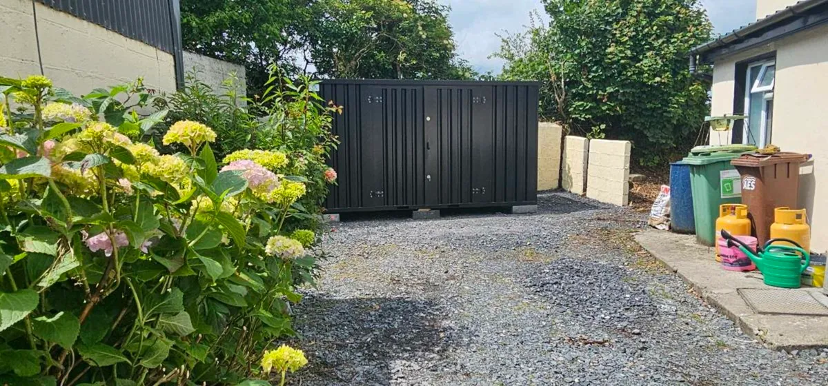 Steel shed , garden shed,  storage,  flatpack - Image 1