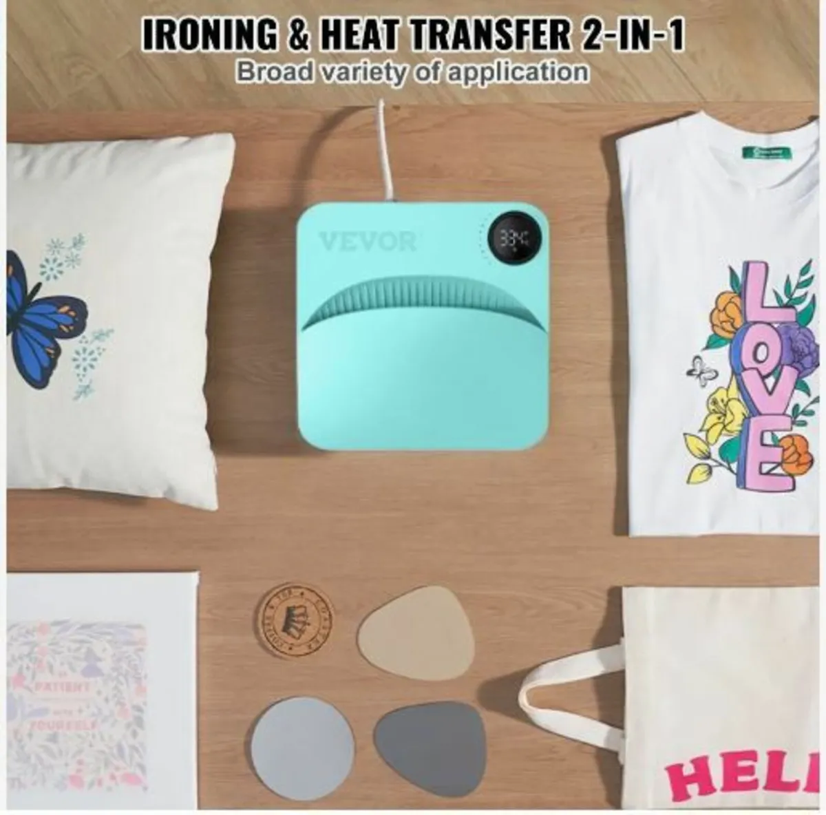 Heat Press 9 x 9 in/22.9 x 22.9 cm - Image 4