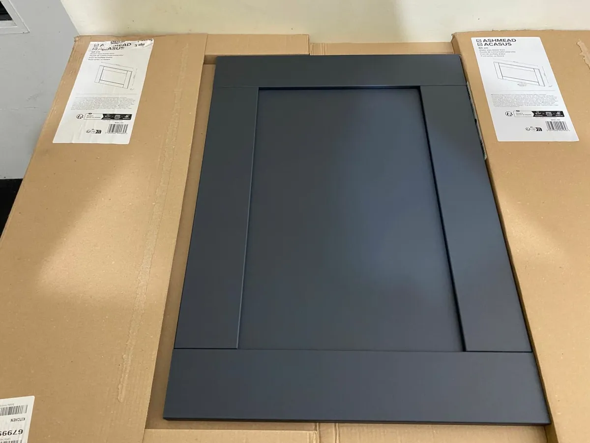 Shaker Kitchen Cabinet Doors midnight blue - Image 2