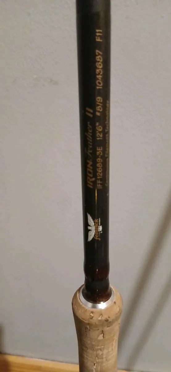 Fenwick iron feather salmon fly rod - Image 4