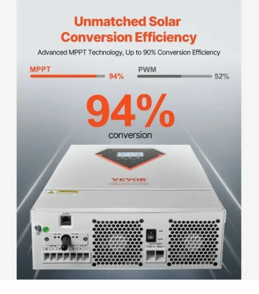 Hybrid Solar Inverter, 6000W - Image 3