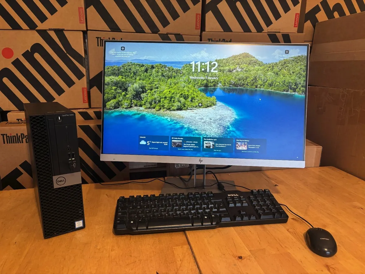 Dell Optiplex Business PCs-Octo i7-16Gb-Win 11 Pro - Image 4