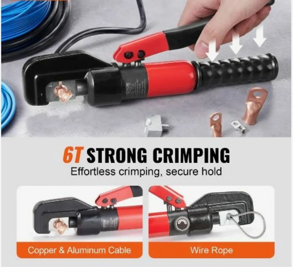 Hydraulic Crimping Tool with 9 Sets - Image 2