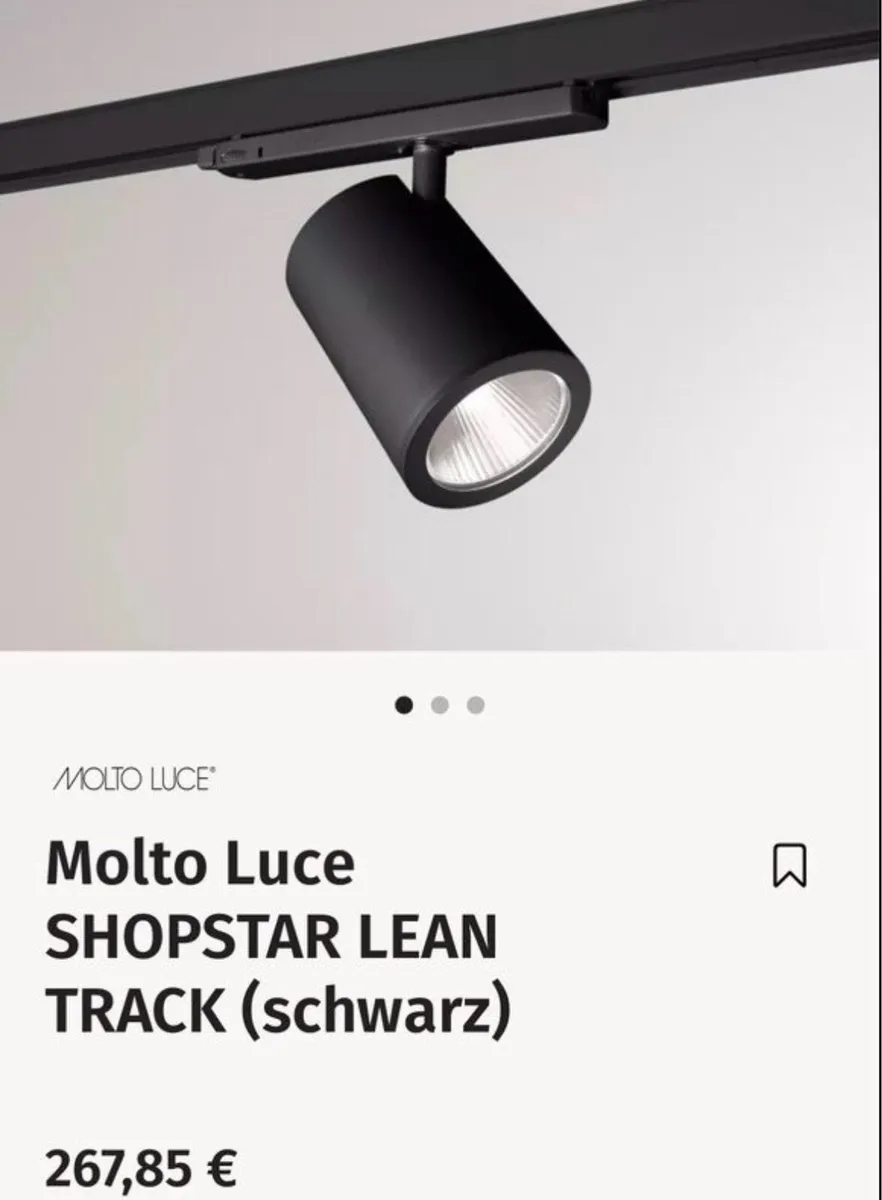 10 UNITS SPOTLIGHTS ON RAILS MOLTO DUCE SHOPSTAR - Image 3