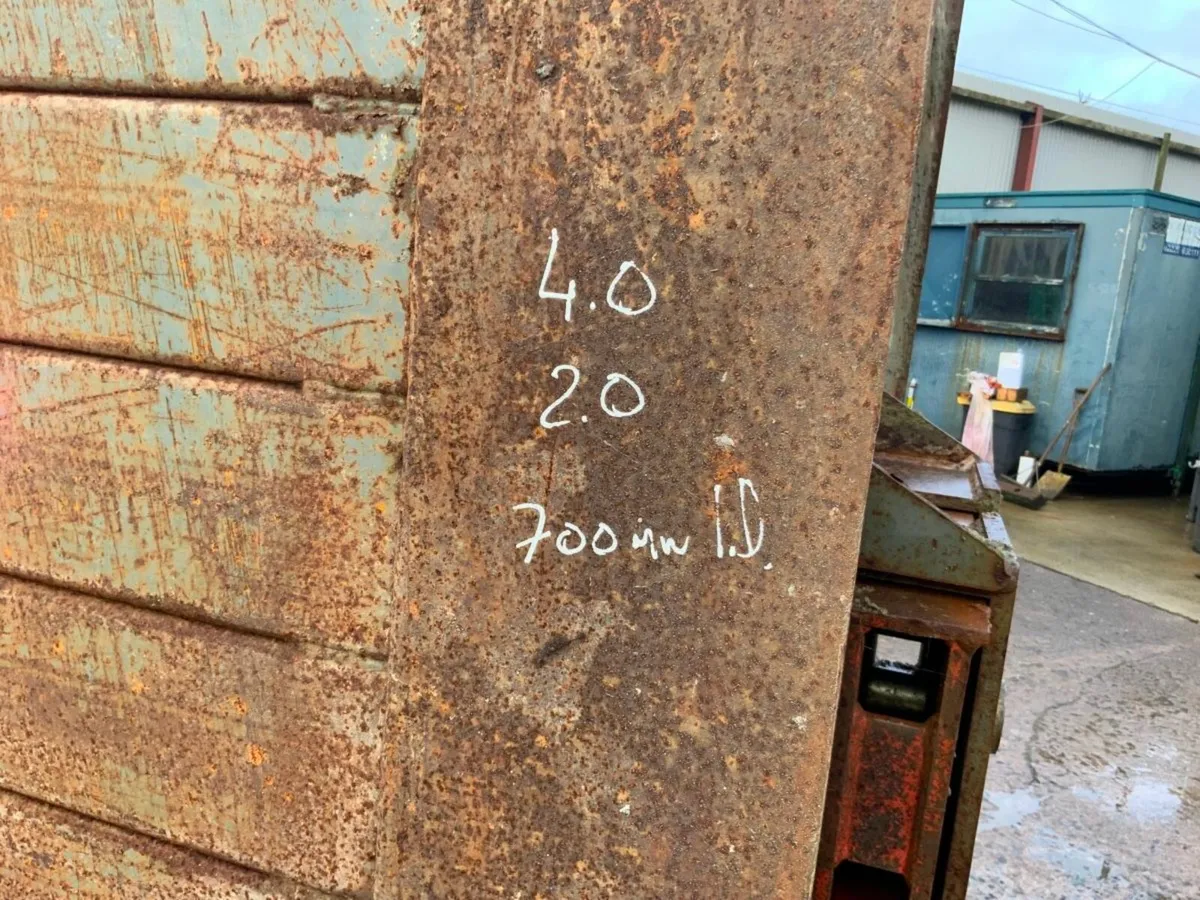 4.0mts x 2.0mts TRENCH BOX ASSEMBLY. - Image 3