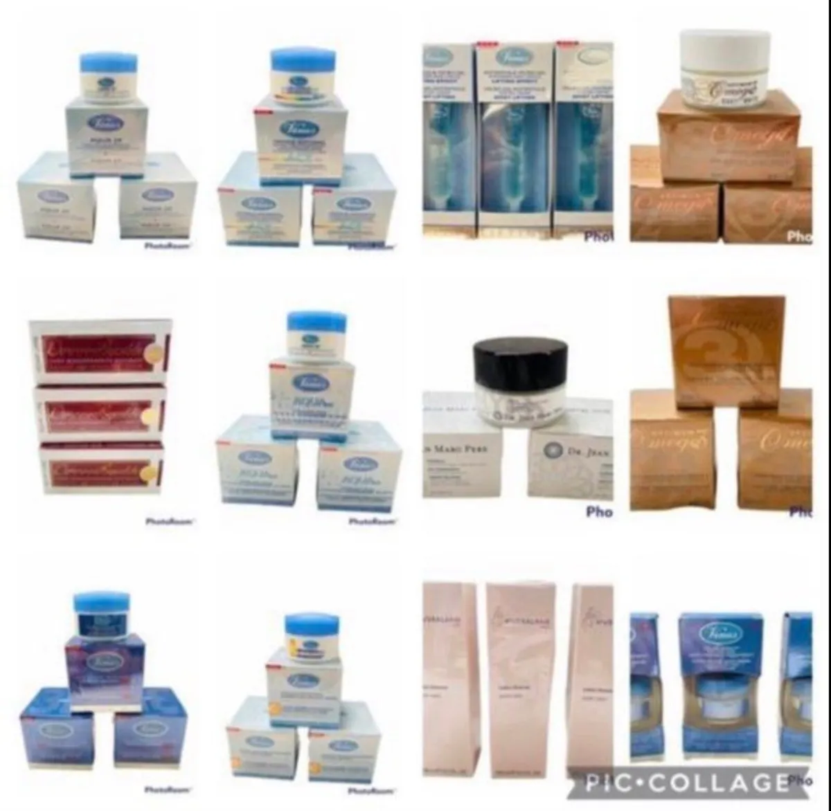 100 BRANDED FACE CREAM COSMETICS JOB LOT - Image 1
