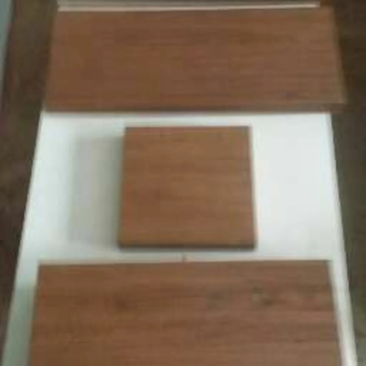 Floating shelving one with hidden drawer. - Image 1