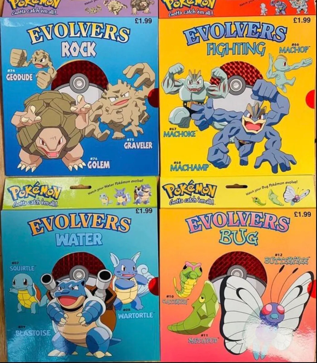 120 POKEMON EVOLVERS COLLECTABLE JOB LOT - Image 1